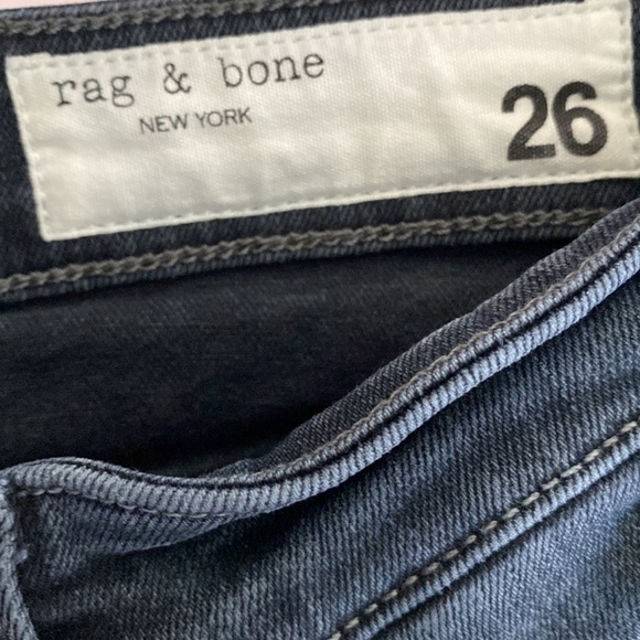 Rag & Bone Nina High Rise Ankle Cigarette Jeans in Minna Size 26 - Picture 7 of 15